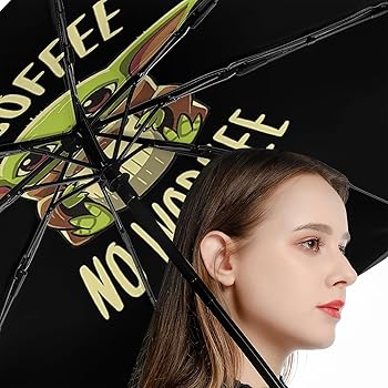 Amazon | スターウォーズ ヨーダ 傘 折りたたみ傘 ワンタッチ